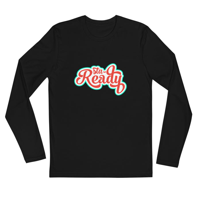 Long Sleeve Fitted Crew