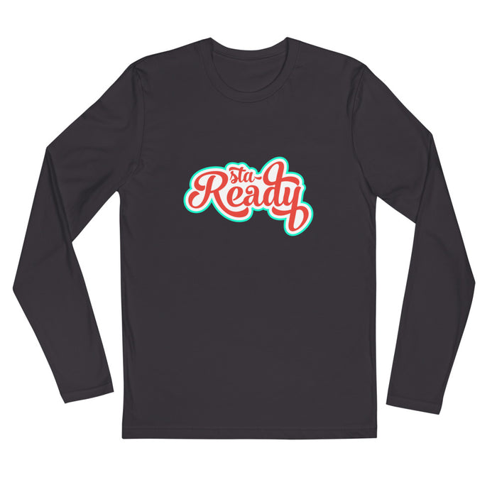 Long Sleeve Fitted Crew